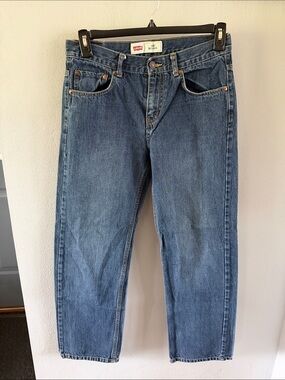 Levi's 550 Boy’s Straight Blue Denim Jeans